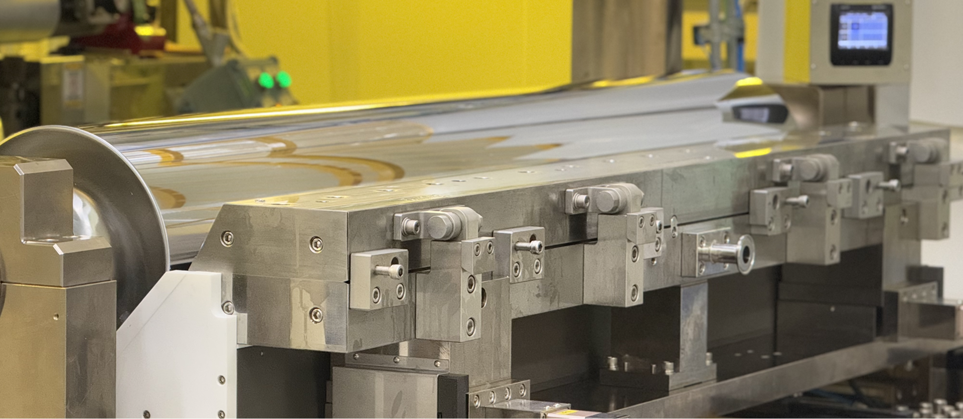 Rollers and metal equipment shown on Interconix’s company website.
